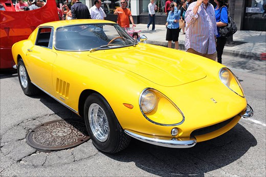 Ferrari Concorso in Pasadena 2010
