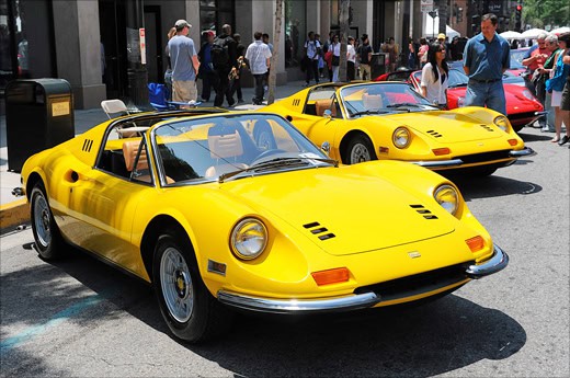 Ferrari Concorso in Pasadena 2010