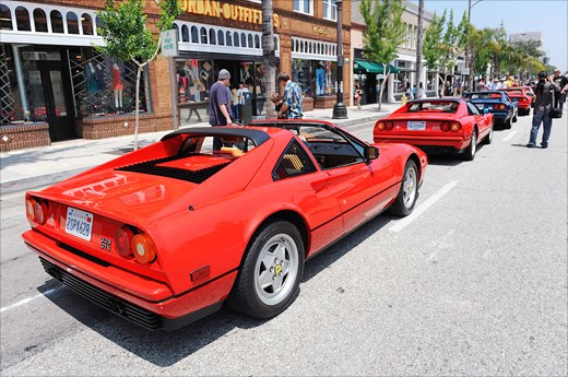 Ferrari Concorso in Pasadena 2010