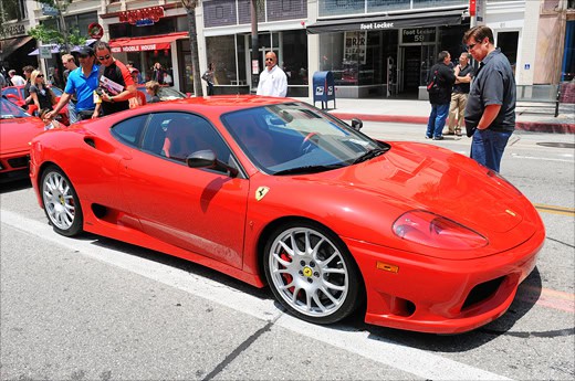 Ferrari Concorso in Pasadena 2010
