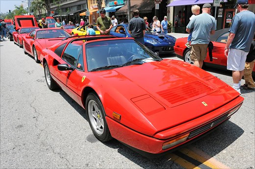Ferrari Concorso in Pasadena 2010