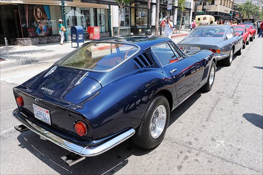 Ferrari Concorso in Pasadena 2010