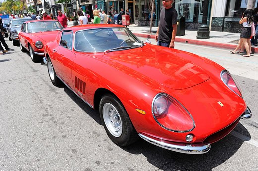 Ferrari Concorso in Pasadena 2010