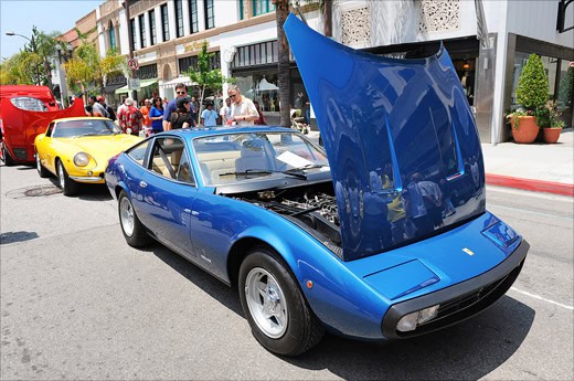 Ferrari Concorso in Pasadena 2010