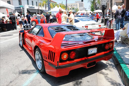 Ferrari Concorso in Pasadena 2010