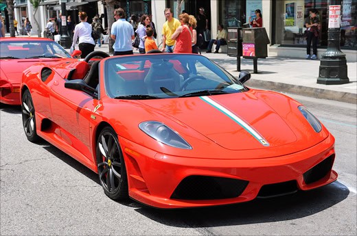 Ferrari Concorso in Pasadena 2010