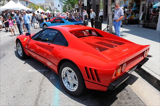 Ferrari Concorso in Pasadena 2010