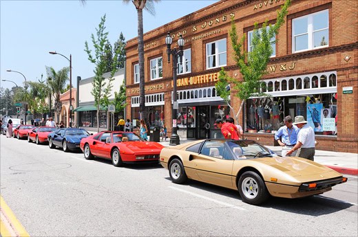 Ferrari Concorso in Pasadena 2010