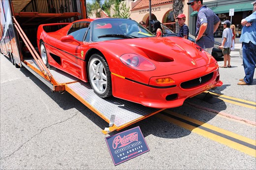 Ferrari Concorso in Pasadena 2010