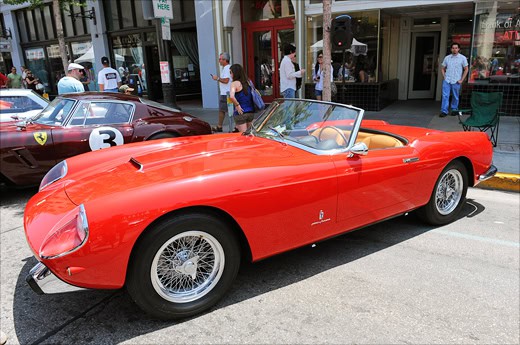 Ferrari Concorso in Pasadena 2010