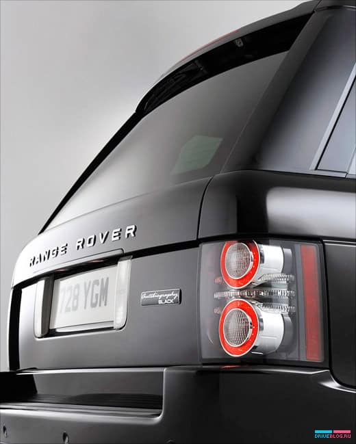 Land Rover Range Rover Autobiography Black