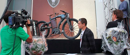 Гибридный велосипед Blacktrail от PG-Bikes