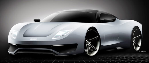 Электрический суперкар Izaro GT-E из Испании