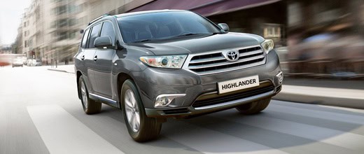 Дебют Toyota Highlander 2011 в Москве