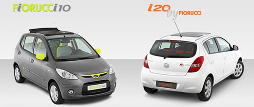 Hyundai i10 и i20 от дома моды Fiorucci