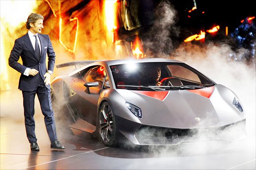 Paris Auto Show 2010: Lamborghini Sesto Elemento