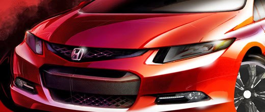 Прототип Honda Civic следующего поколения