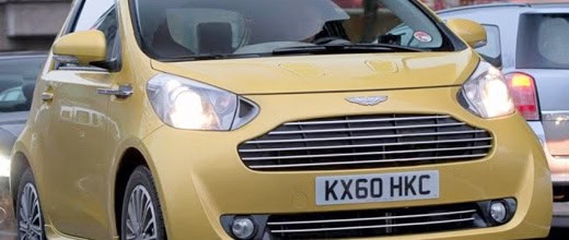 Aston Martin Cygnet «пойман» на улицах Дюссельдорфа