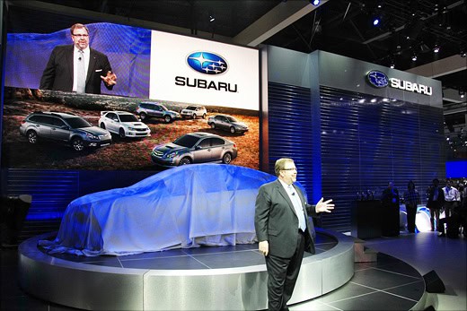 LA 2010: Subaru Impreza Design Concept