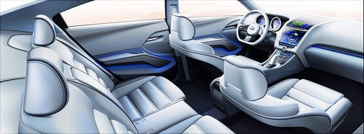 LA 2010: Subaru Impreza Design Concept