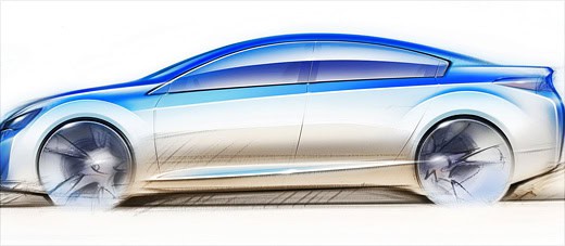 LA 2010: Subaru Impreza Design Concept