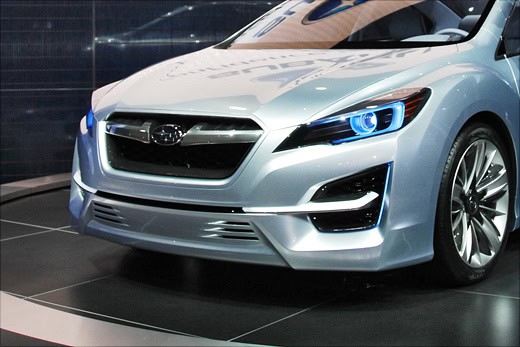 LA 2010: Subaru Impreza Design Concept