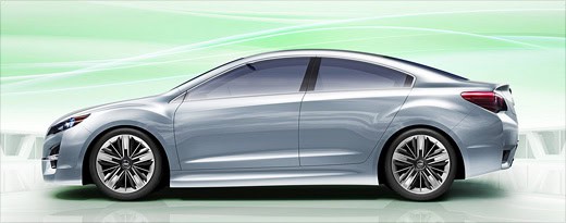 LA 2010: Subaru Impreza Design Concept