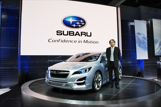 LA 2010: Subaru Impreza Design Concept