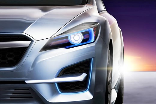 LA 2010: Subaru Impreza Design Concept