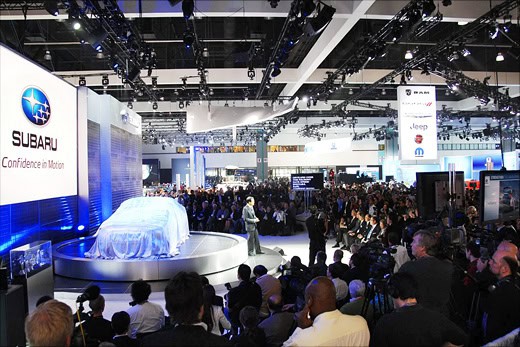 LA 2010: Subaru Impreza Design Concept
