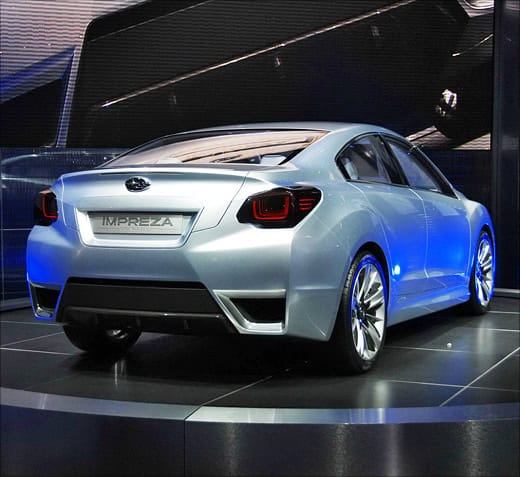 LA 2010: Subaru Impreza Design Concept