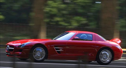Mercedes-Benz SLS AMG в игре Gran Turismo 5