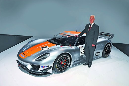 NAIAS 2011: Porsche 918 RSR Spyder