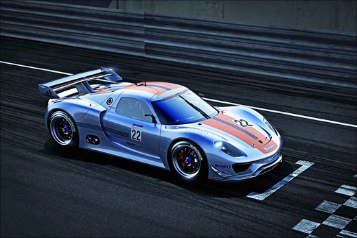 NAIAS 2011: Porsche 918 RSR Spyder