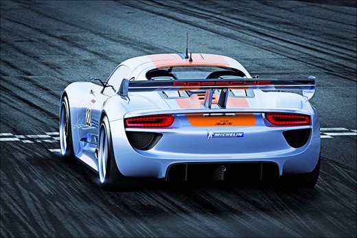 NAIAS 2011: Porsche 918 RSR Spyder