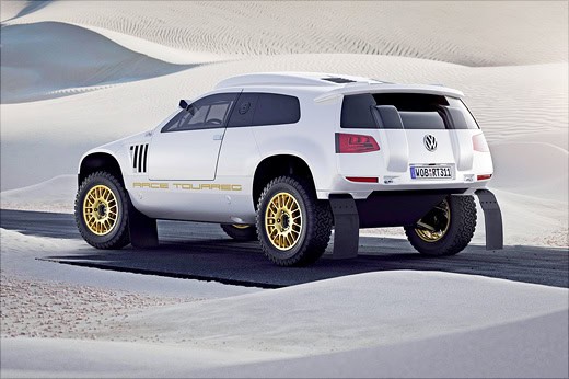 Volkswagen Touareg Gold Edition и Race Touareg 3