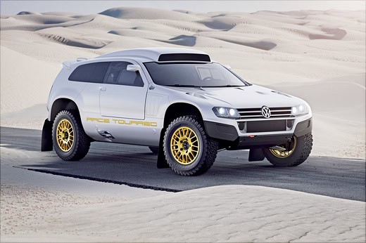Volkswagen Touareg Gold Edition и Race Touareg 3