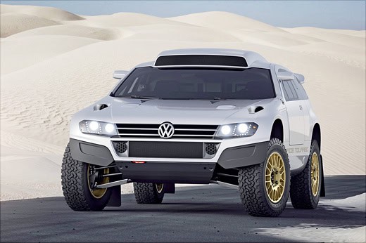 Volkswagen Touareg Gold Edition и Race Touareg 3