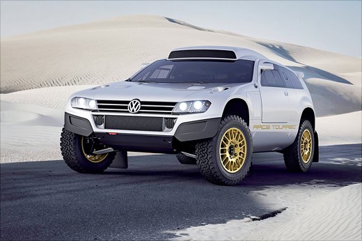 Volkswagen Touareg Gold Edition и Race Touareg 3