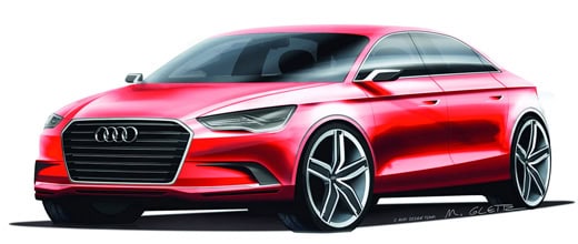 Концептуальный седан Audi A3