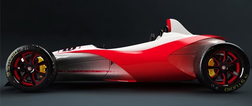 Легкий родстер 21 века Reptile от Артуро Арино