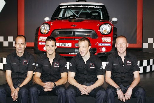 Официальная команда MINI для WRC