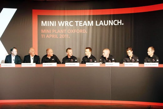Официальная команда MINI для WRC