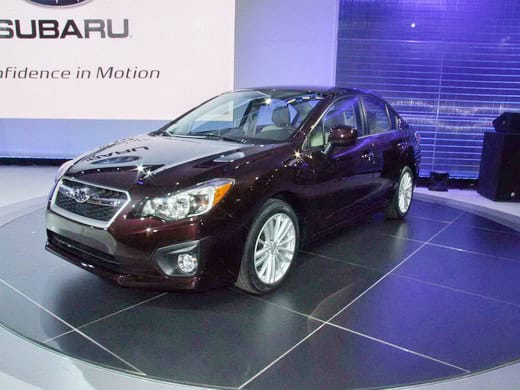 NYIAS 2011: Subaru Impreza