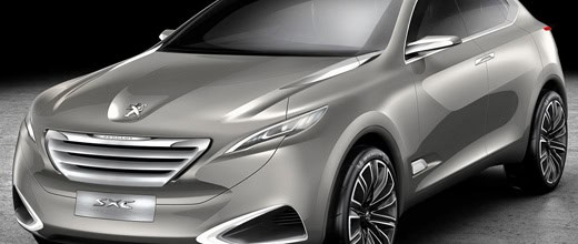 Peugeot представляет концептуальный кроссовер SXC