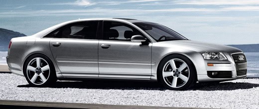 Алюминиевая вершина Audi A8