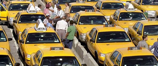 Водители такси и маршруток и планктон