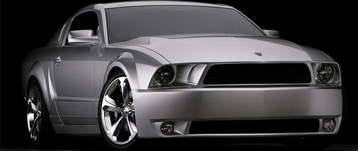 Ford Mustang Iacocca Silver 45th Anniversary Edition