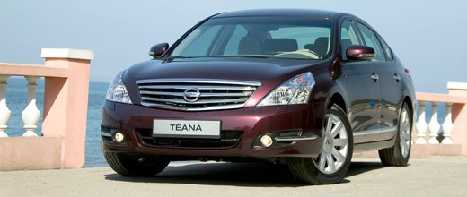 Оснащение Nissan Teana
