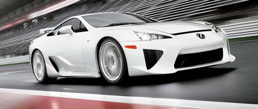 Свежий промо-ролик суперкара Lexus LFA